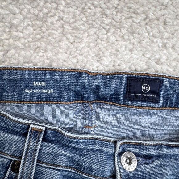 AG Adriano Goldschmied Marni High Rise Straight Jean - Picture 5 of 10